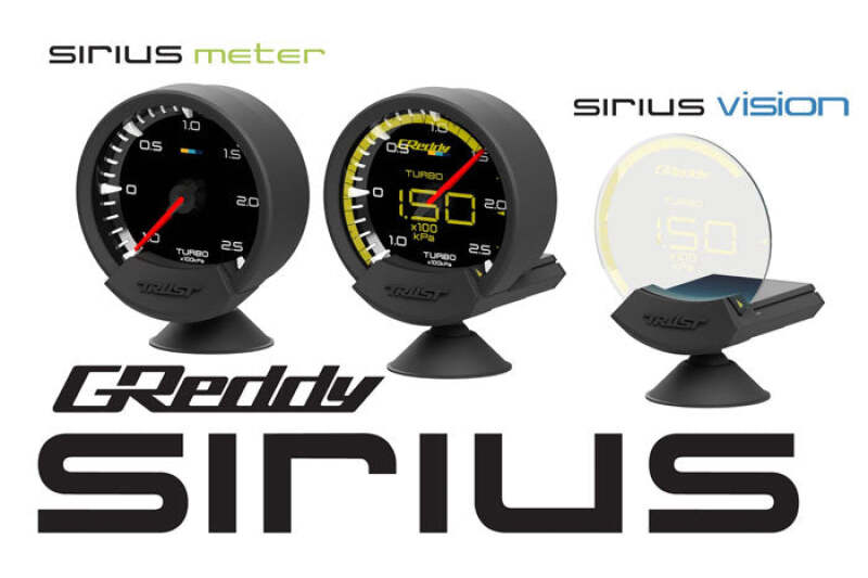 GReddy Sirius Turbo Boost Pressure Sensor & Harness Set — Fits Sirius Vision/Meter