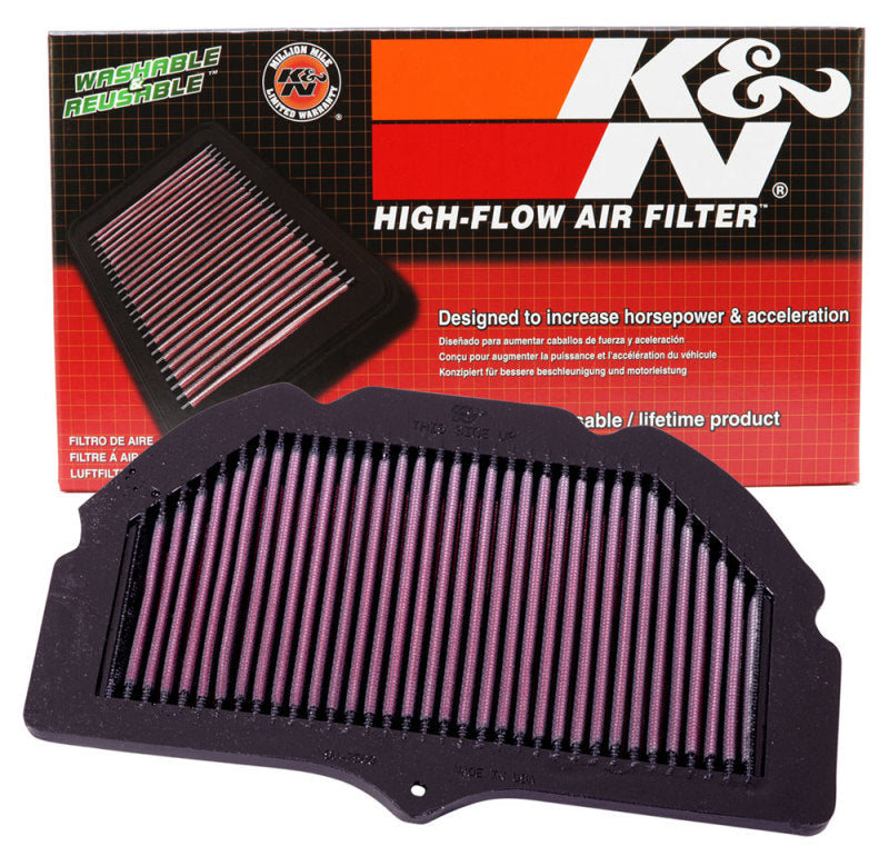 K&N Replacement Air Filter — 2000-2004 Suzuki GSX-R
