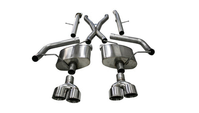 CORSA Xtreme Cat-Back Exhaust System 4.5in Polished Tips — Fits 2018-2021 Jeep Grand Cherokee Trackhawk 6.2L