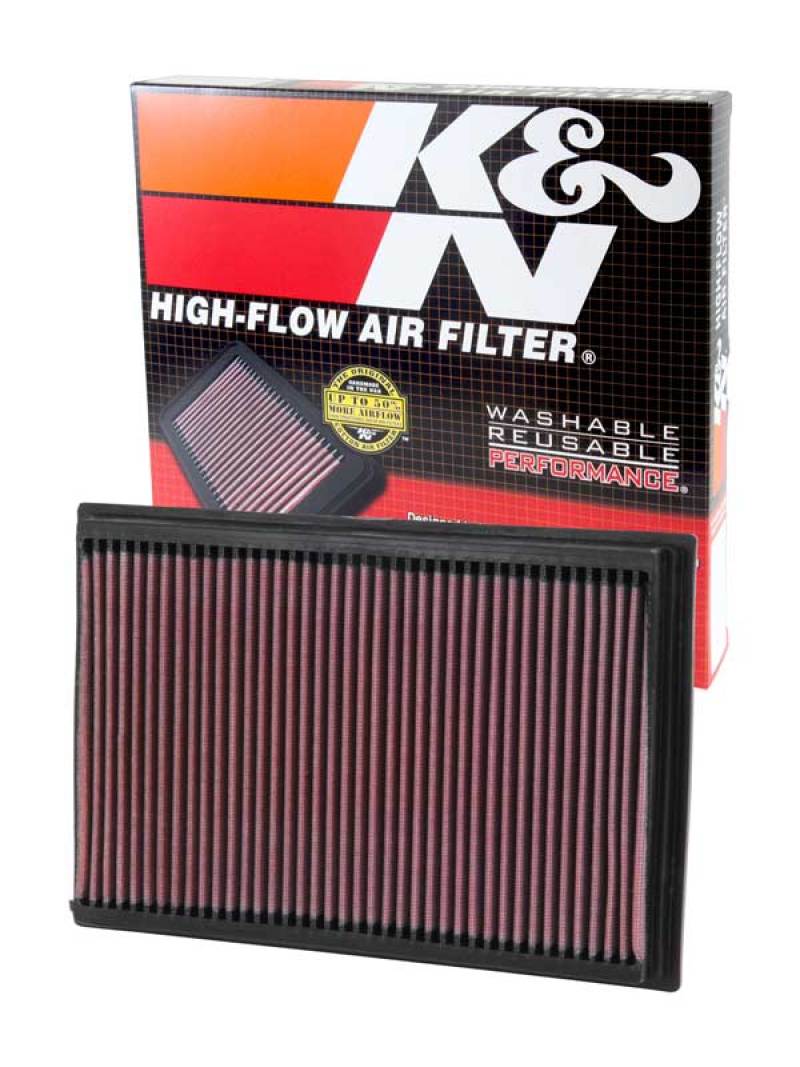 K&N 33-2272 Drop-In Air Filter — Fits 1992-2011 Ford Crown Victoria, Mercury Grand Marquis, Lincoln Town Car