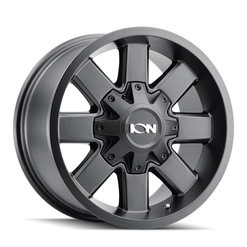 ION 141 20x9 / 8x165.1 BP / 18mm Offset / 125.2mm Hub Satin Black Wheel