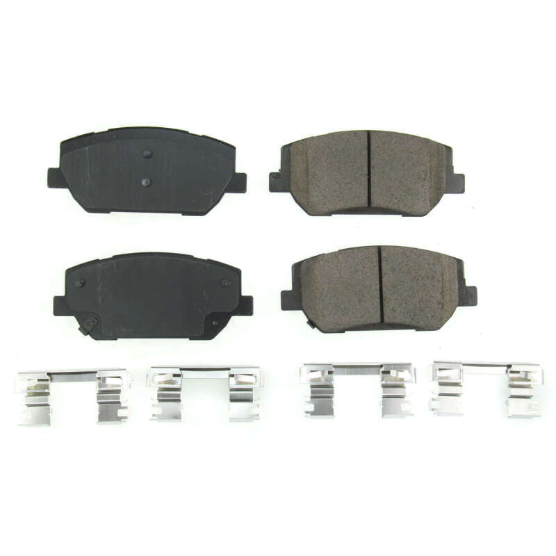 Power Stop 2019 Hyundai Santa Fe Front Z17 Evolution Ceramic Brake Pads w/Hardware