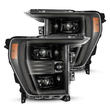 Cargar imagen en el visor de la galería, AlphaRex 21-22 Ford F150 PRO-Series Projector headlights Alpha-Black w/Activ Light/Seq Signal