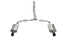 Cargar imagen en el visor de la galería, Corsa 2010-2019 Ford Taurus SHO 3.5L V6 Turbo Sport Cat-Back Exhaust w/ Dual 4in Black Tips