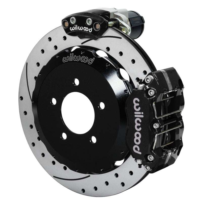 Wilwood kit rear FFR NDPR/EPB IRS 2015 mustang 12.88 rotor SRP W/LINES
