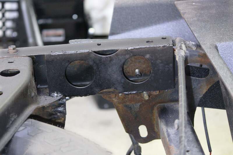 RustBuster Frame Boxing Plates — Fits 2005-2015 Toyota Tacoma