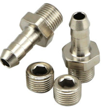 Cargar imagen en el visor de la galería, Conexiones y piezas en blanco para cola de manguera Turbosmart de 1/8 pulg. NPT de 6 mm