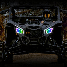 Load image into Gallery viewer, Oracle 17-21 Can-Am Maverick X3 Dynamic RGB+W Headlight Halo Kit - ColorSHIFT - Dynamic SEE WARRANTY