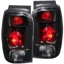 Cargar imagen en el visor de la galería, ANZO 1998-2001 Ford Explorer Taillights Black