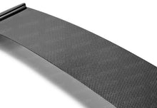 Cargar imagen en el visor de la galería, Seibon 08-10 Subaru WRX/STi Hatchback OEM-style Carbon Fiber Rear Spoiler Shaved