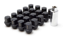 Cargar imagen en el visor de la galería, Wheel Mate WM14T Closed End Lug Nuts - QTY 20/Black