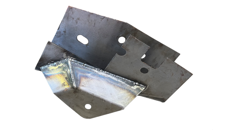 Rust Buster 2004-2008 Ford F-150 Center Rear Frame Section w/ Leaf Spring Mount - Left