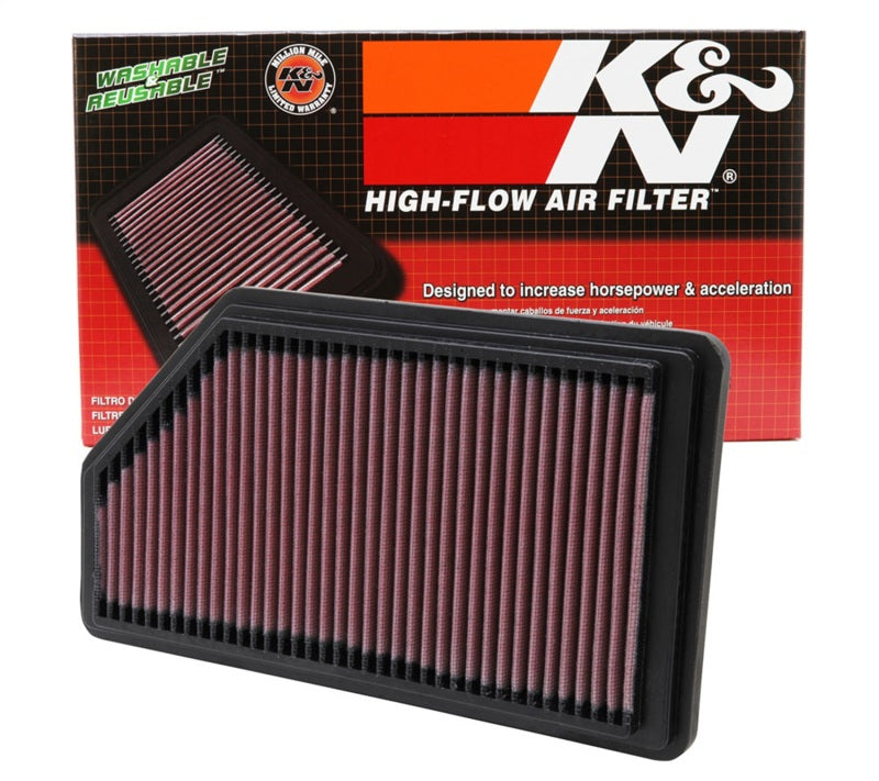 K&N 33-2200 Drop In Air Filter — Fits 2001-2006 Acura MDX, 2003-2008 Honda Pilot