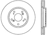 StopTech 91-96 Acura NSX Cryo Slotted Rear Righ Sport Brake Rotor