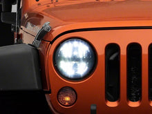 Cargar imagen en el visor de la galería, Raxiom 97-18 Jeep Wrangler TJ/JK Axial Series LED Headlights- Black Housing (Clear Lens)