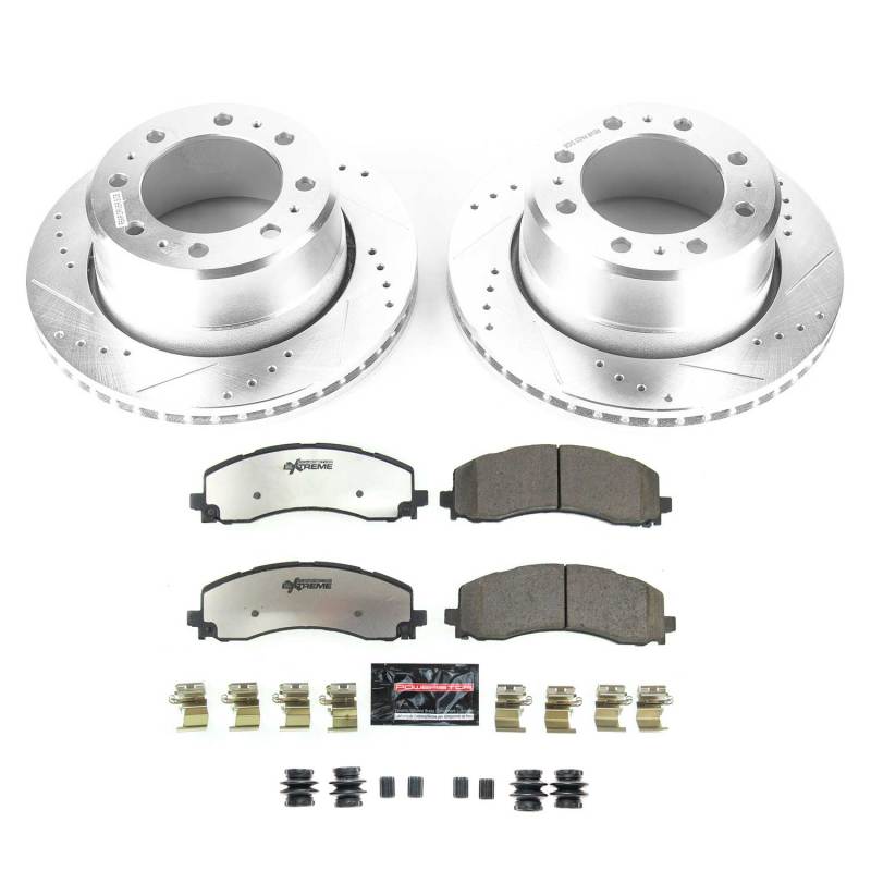 Power Stop Z36 Truck & Tow Rear Brake Kit for 20-22 Ram 3500