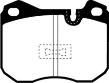 Cargar imagen en el visor de la galería, EBC 79-88 Porsche 924 2.0 Turbo Greenstuff Front Brake Pads