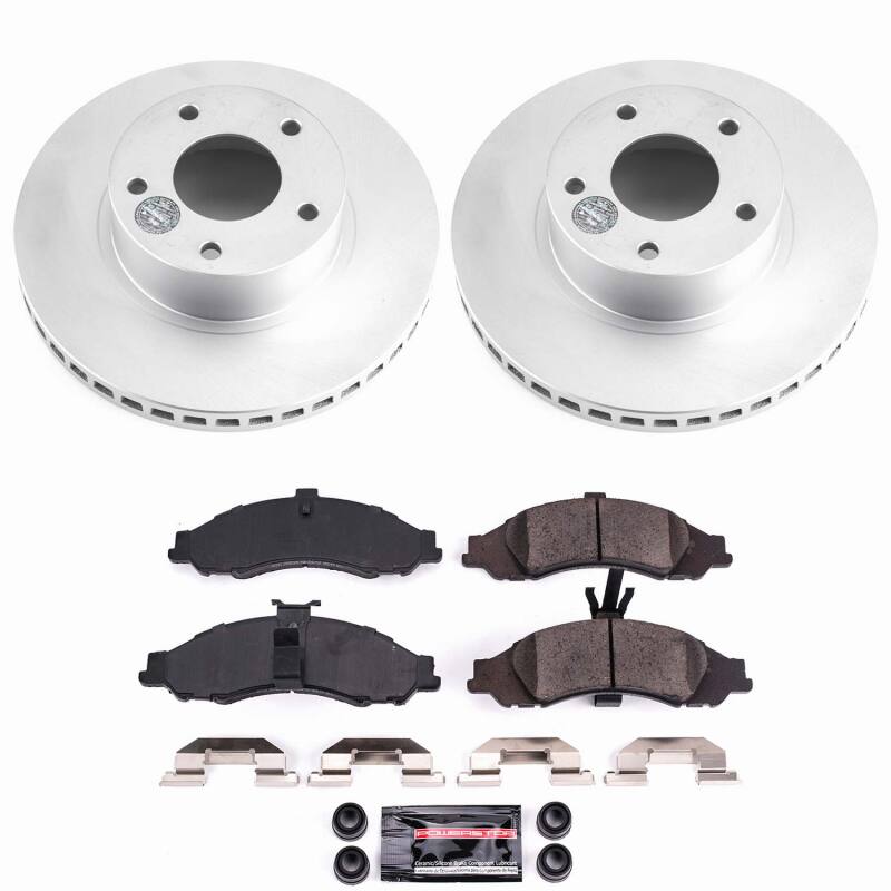 Power Stop 2004 Pontiac GTO Front Z23 Coated Brake Kit