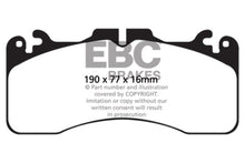 Cargar imagen en el visor de la galería, EBC 09+ Lexus LS460 4.6 Sport Redstuff Front Brake Pads