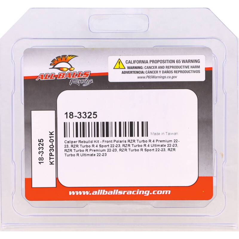 All Balls Racing Caliper Rebuild Kit