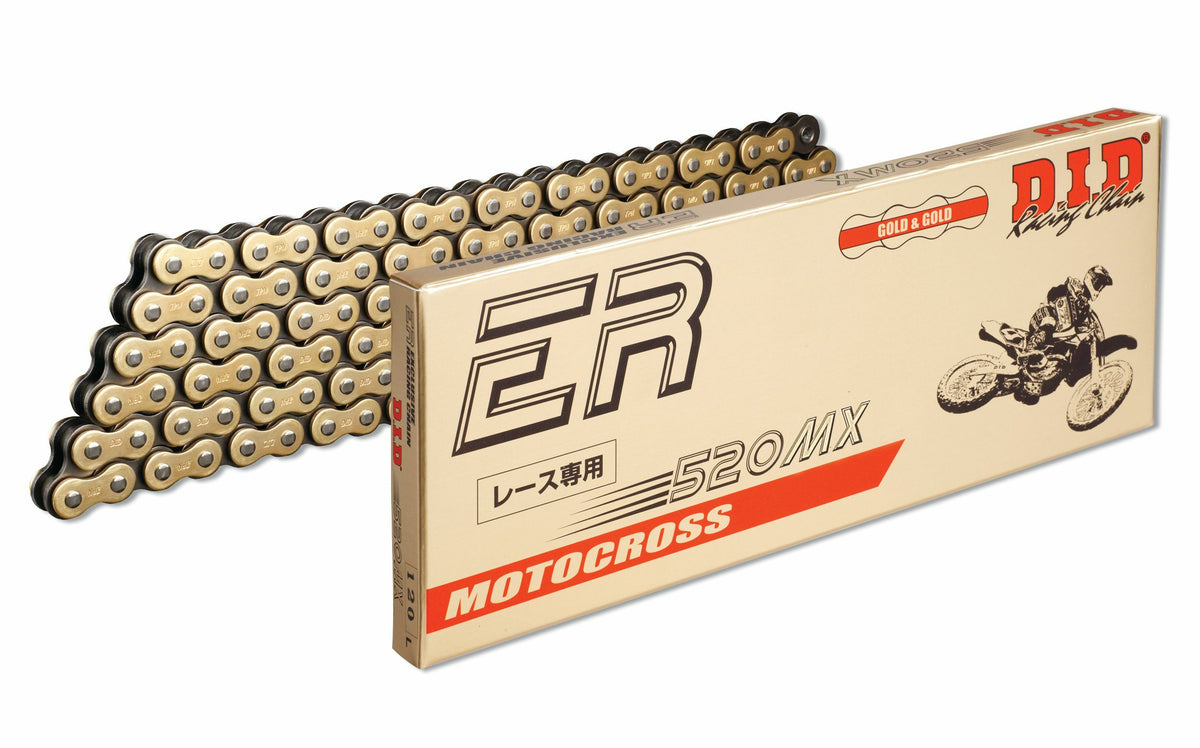 D.I.D HI-Performance 520MX 25' Racing Chain Gold (520MXX25FT)