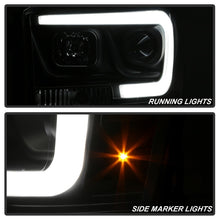 Cargar imagen en el visor de la galería, Spyder Dodge Ram 1500 06-08 V2 Projector Headlights - Light Bar DRL - Black (PRO-YD-DR06V2-LB-BK)