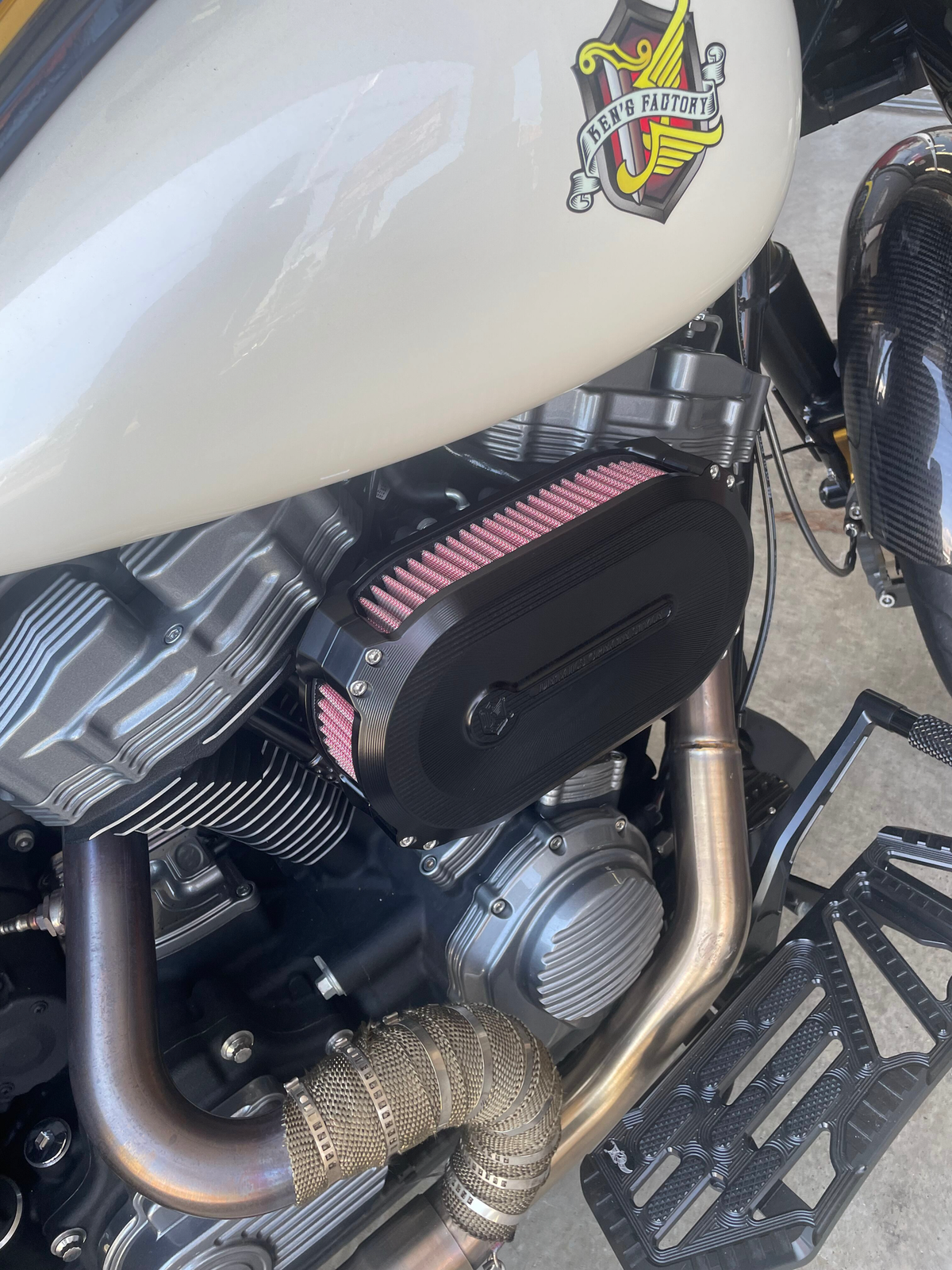 Kens Factory NL TC AIR Cleaner Black (NXT-04B)