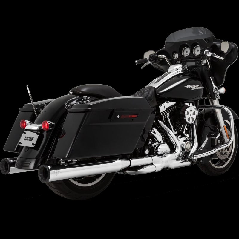 Escape deslizante cromado Eliminator 400 Vance &amp; Hines HD Dresser 17-22