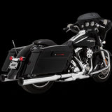 Escape deslizante cromado Eliminator 400 Vance & Hines HD Dresser 17-22