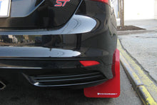 Cargar imagen en el visor de la galería, Rally Armor 12-19 Ford Focus ST / 16-19 RS Black Mud Flap w/ Red Logo