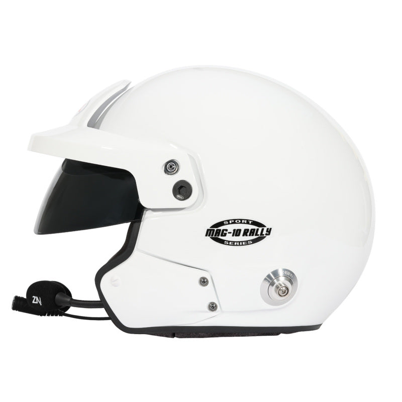 Bell Helmet Mag-10 Rally Sport White (Hans) Xxs(54-55) Fia8859-2024