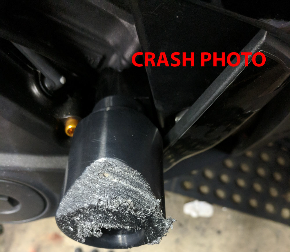 Shogun Frame Sliders Black (750-3349)
