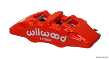 Load image into Gallery viewer, Wilwood Caliper-Forged Dynapro 6 5.25in Mount-Red-L/H 1.62/1.38in/1.38in Pistons .38in Disc