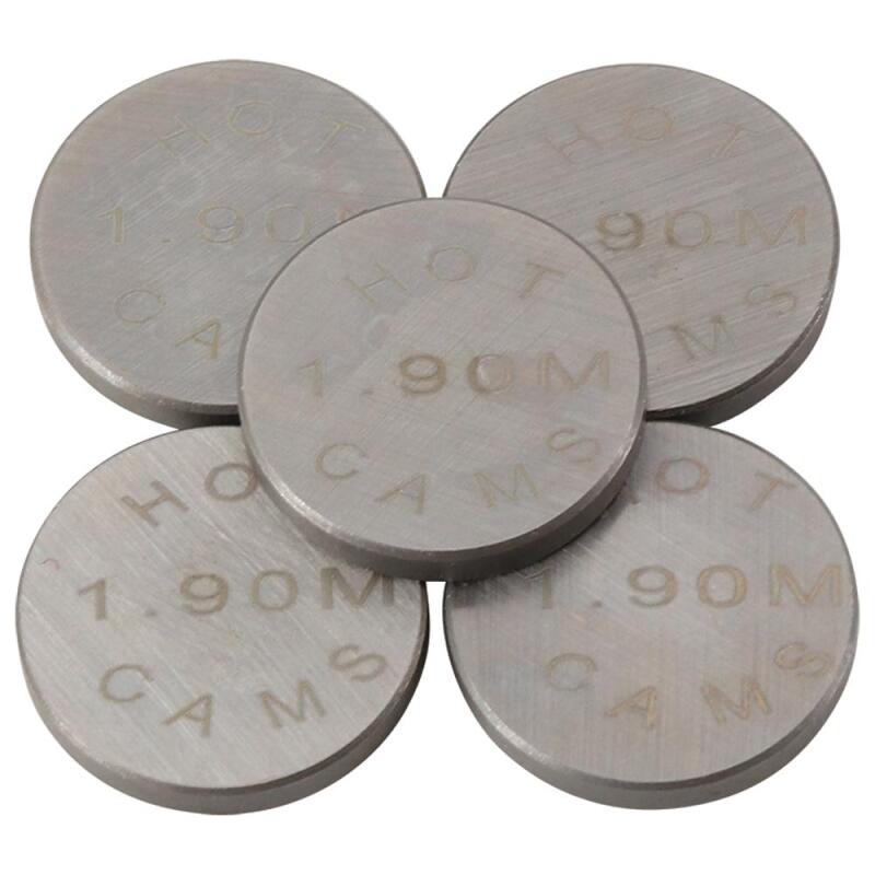 Hot Cams Shim Kits 1.900mm Thickness - 5 Pack