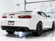 Cargar imagen en el visor de la galería, AWE Tuning 16-19 Chevy Camaro SS Resonated Cat-Back Exhaust -Track Edition (Quad Diamond Black Tips)