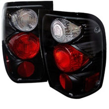 Cargar imagen en el visor de la galería, Luces traseras Spyder Ford Ranger 98-00 estilo europeo negras ALT-YD-FR98-BK