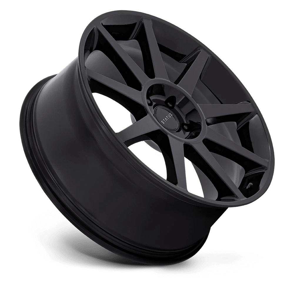Ruedas de estado ST002 22X9.5 5X5.0 G-BLK 30MM