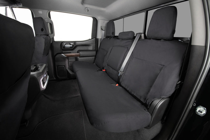 Covercraft 13-14 Ford F150 Polycotton SeatSaver Custom Second Row Seat Covers - Charcoal