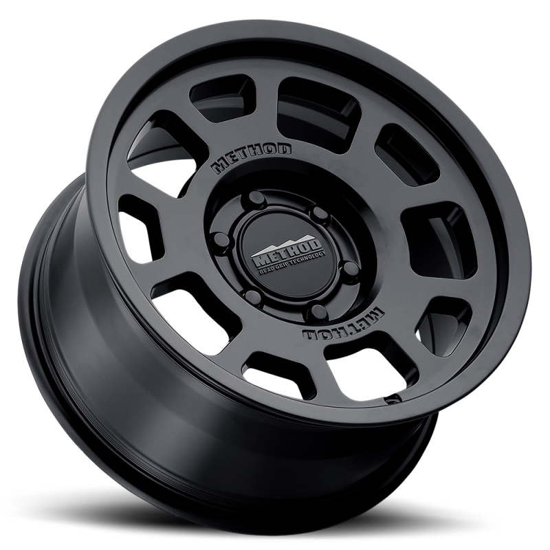Method MR705 17x8.5 0mm Offset 5x5 71.5mm Matte Black Wheel — Fits 5x5 Bolt Pattern