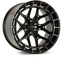 Cargar imagen en el visor de la galería, Vossen HFX-1 22x10 / 5x127 / ET-18 / Super Deep / 71.5 CB - Tinted Gloss Black Wheel