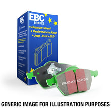 Cargar imagen en el visor de la galería, EBC 04-06 Saab 9-2X 2.0 Turbo Greenstuff Front Brake Pads