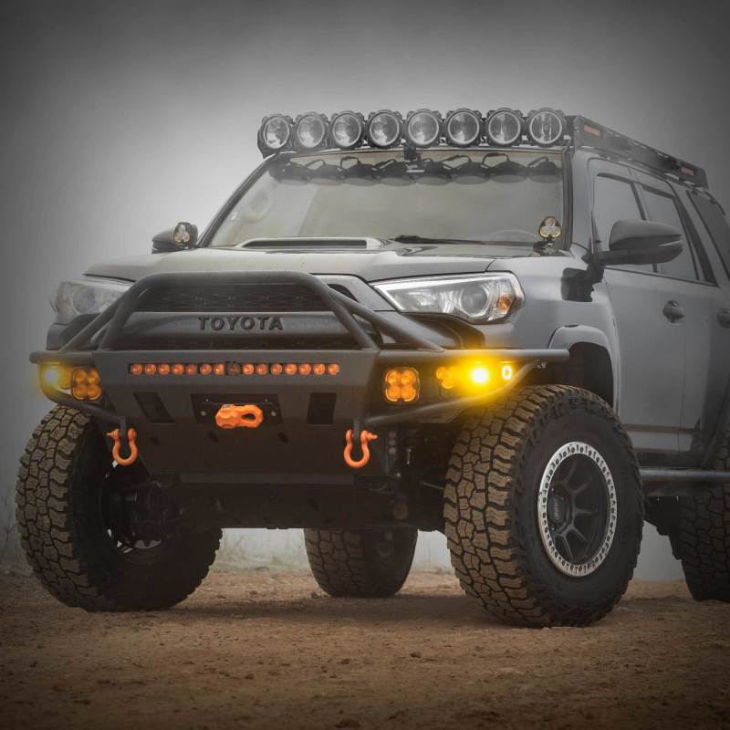 KC HiLiTES 6in. Gravity Pro6 LED Light Hard Cover - Clear (Single)
