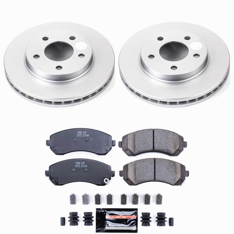 Power Stop 02-07 Buick Rendezvous Front Z23 Coated Brake Kit