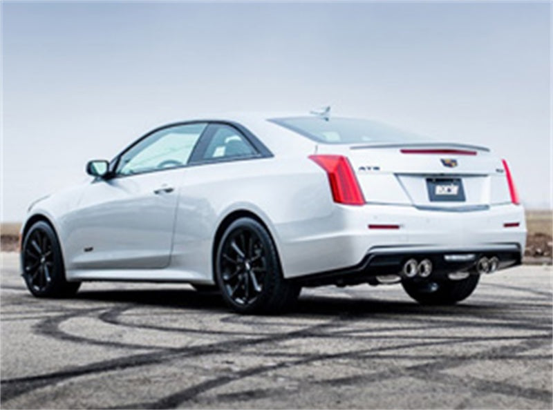 Borla S-Type Catback Exhaust 4in Tips — Fits 2016-2019 Cadillac ATS-V 3.6L