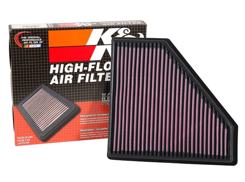 K&N 33-5059 Drop-In Air Filter — Fits 2016-2019 Cadillac CTS-V 6.2L V8