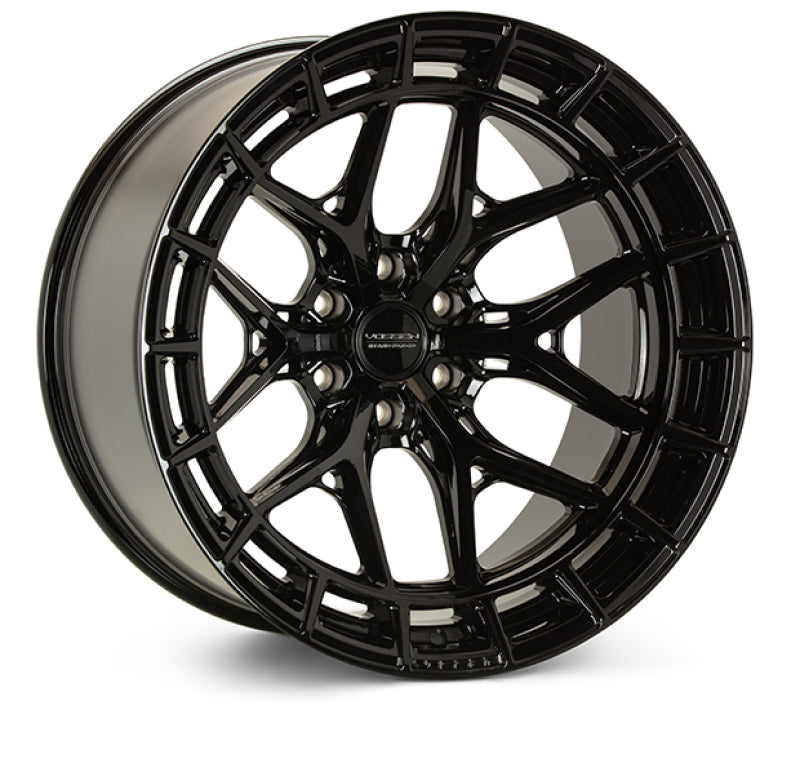 Llanta Vossen HFX-1 20x10 / 6x139,7 BP / ET-18 / 106,1 CB / Super Deep - Negro brillante