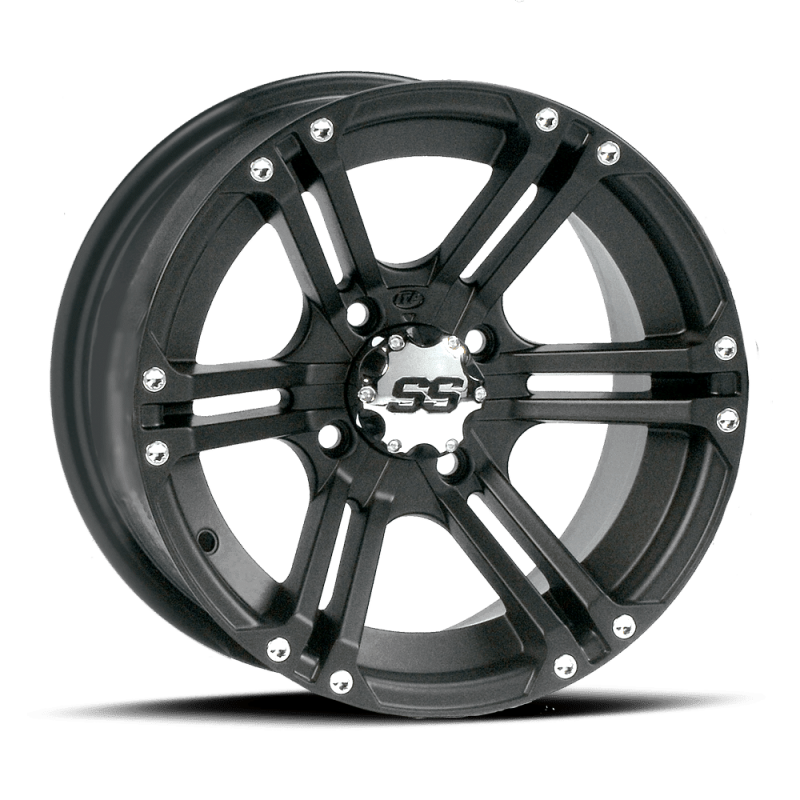 ITP SS 212 14x8 / 4x137 BP / 5+3 Offset Black Wheel