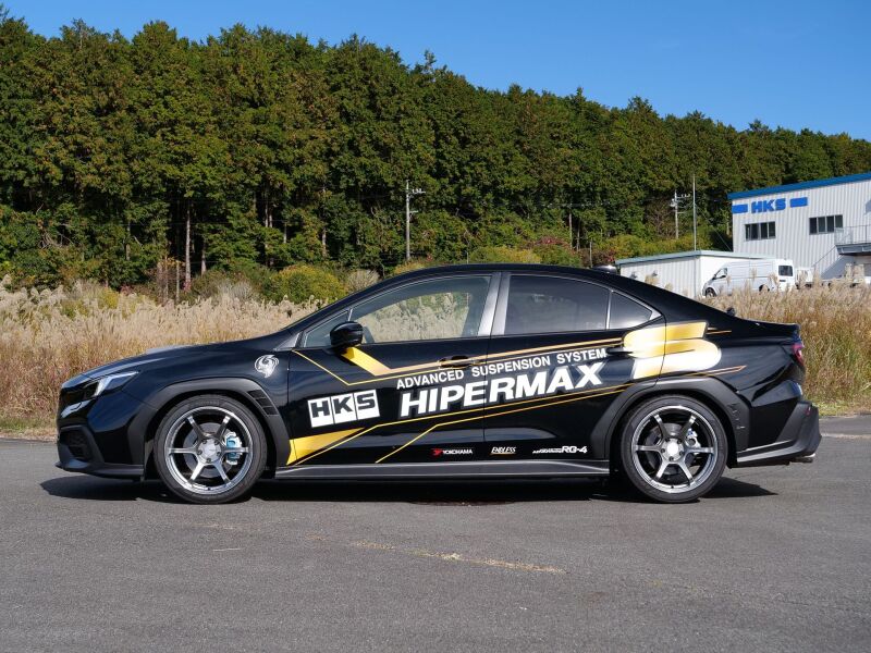 HKS Hipermax S Coilover Kit with Canceller — Fits 2022+ Subaru WRX VBH