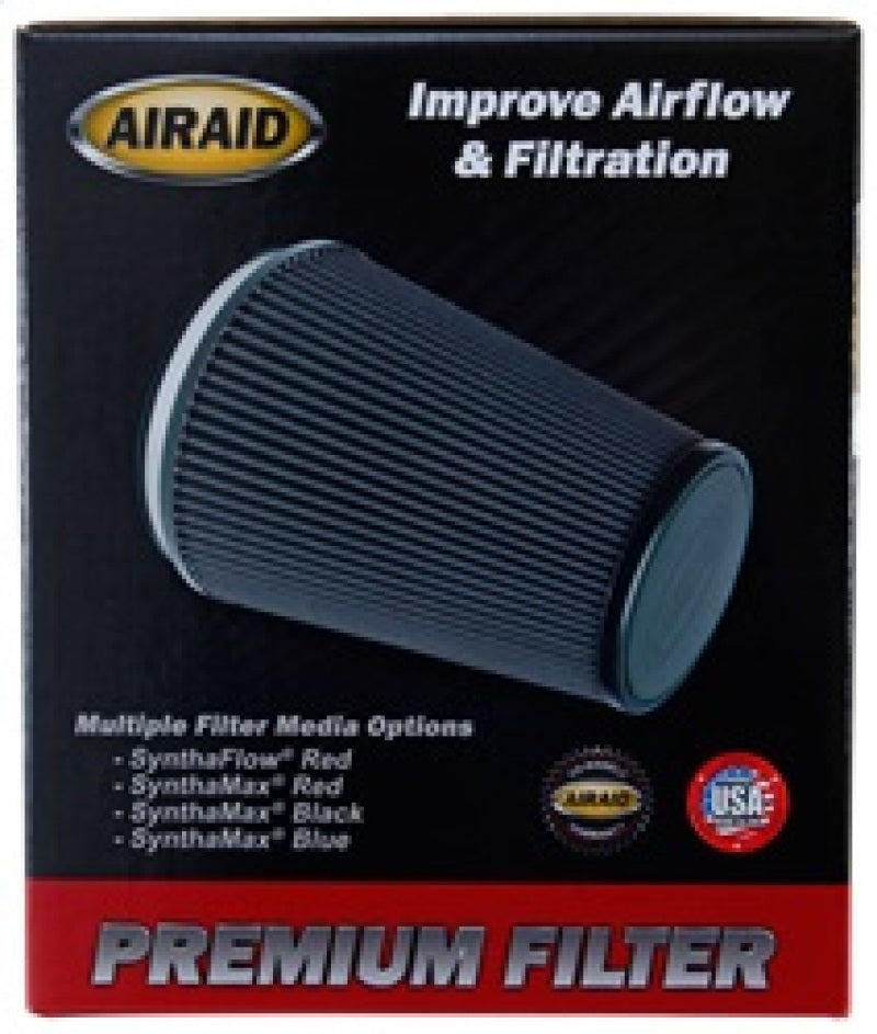 Airaid Universal Cone Air Filter - 6" x 7-1/4" x 5" x 9" — Fits Custom Applications