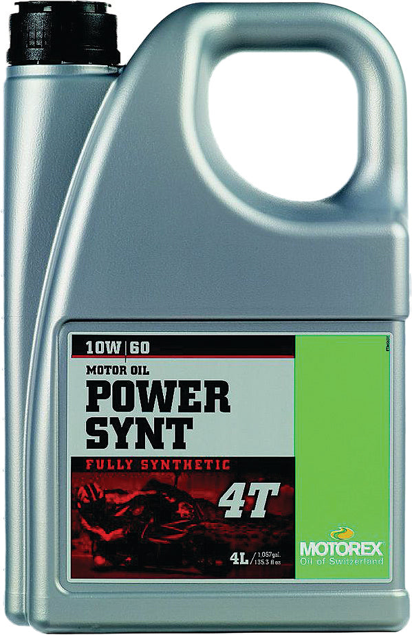 MOTOREX Power Synthetic Motor OIL 4T 10W60 4L (306210)
